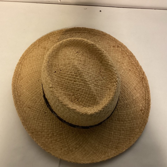Men’s Scala Raffia Straw Hat size S/M hand made hat - Picture 6 of 10